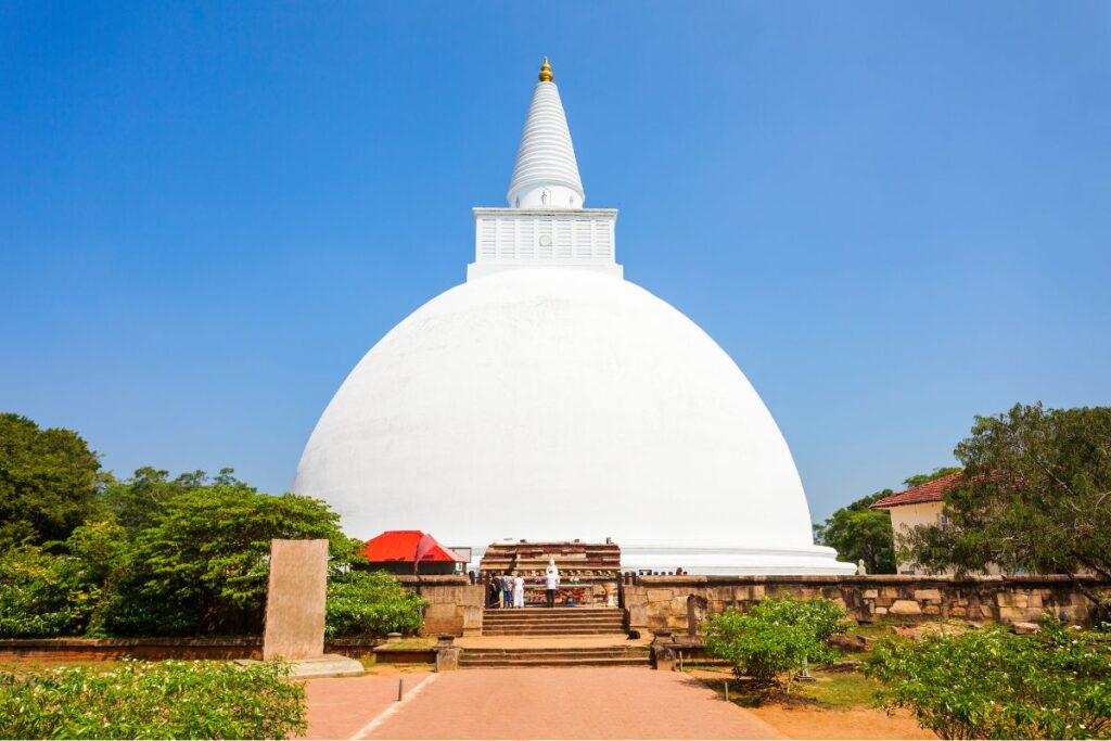 Anuradhapura, one of the best historical sites in Sri Lanka
