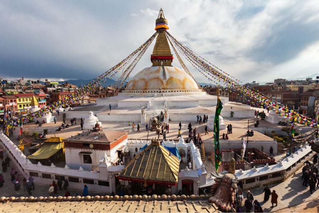 Boudhanath Stupa, one of the best historical places in Nepal