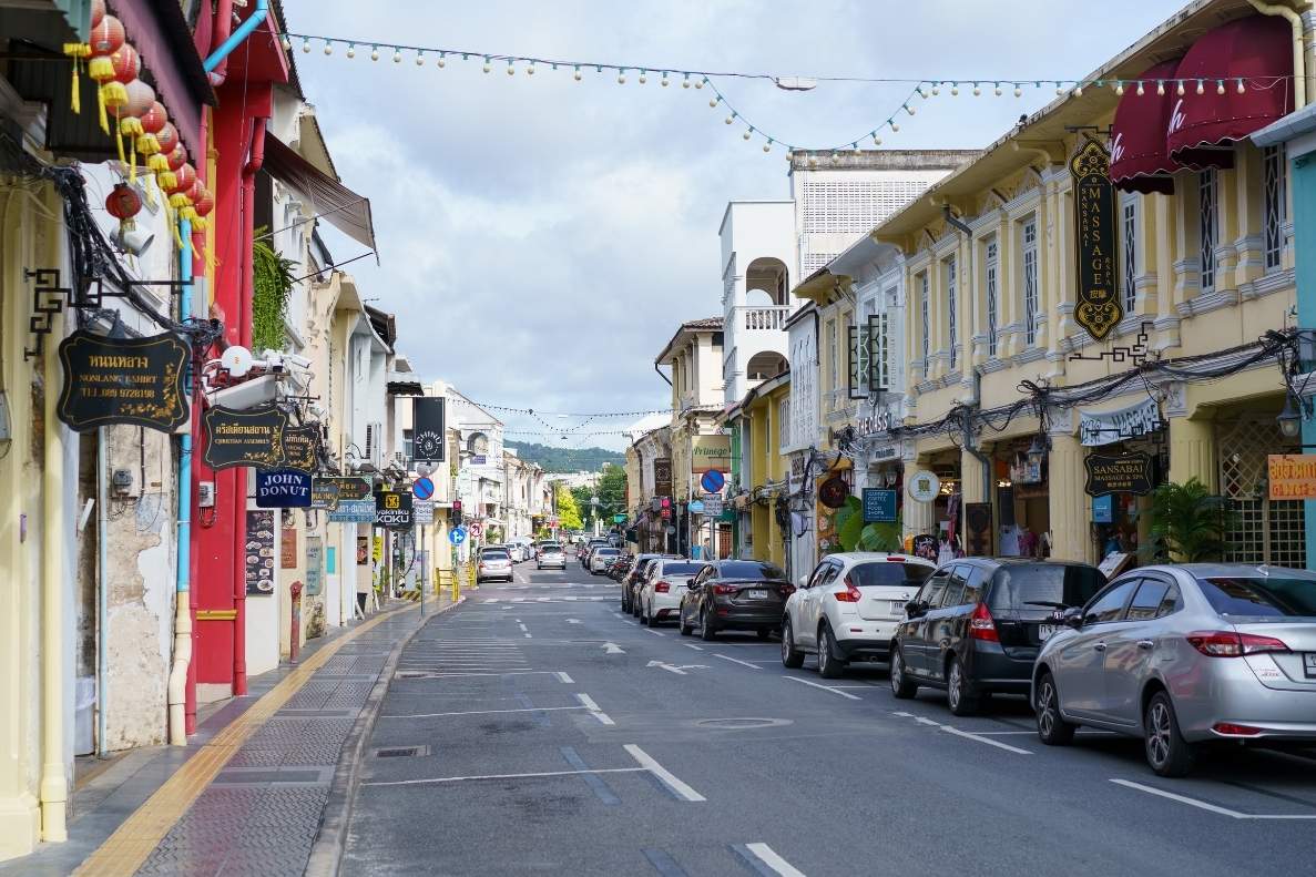 Phuket Old Town, among the best historical places in Thailand.