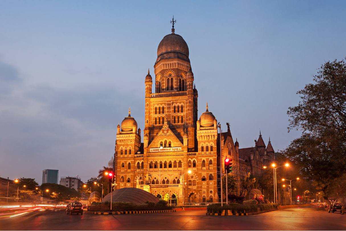 BMC building, included in the best historical Mumbai tours.